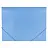 Папка на резинках BRAUBERG "Office", голубая, до 300 листов, 500 мкм, 228078 Фото 0
