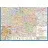 Настенная карта Центрального Федерального округа России территориально-административная 1:900 000 Фото 0