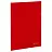 Папка-уголок жесткая А4, красная, 0,15 мм, BRAUBERG EXTRA, 271703 Фото 0