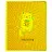 Обложка 210*350, для дневников и тетрадей, Greenwich Line, ПВХ 180мкм, "Neon Star", желтый, ШК Фото 0