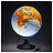 Глобус физико-политический Globen, 40см, с подсветкой от сети на круглой подставке Фото 0