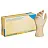 Перчатки медицинские смотровые латексные Safe and Care TL/DL 202 нестерильные двойного хлорирования размер XL (9-10) желтые (45 пар/90 штук в упаковке