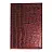 Телефонная книга Attache Croco искусственная кожа А6 56 листов бордовая (80х130 мм)