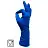 Перчатки одноразовые повышенной прочности Libry латексные неопудренные синие (размер M, 50 штук/25 пар в упаковке) Фото 1