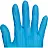 Перчатки одноразовые Manipula Specialist Эксперт DG-043 латекс синие (размер 8, М, 50 пар/100 штук в упаковке) Фото 1