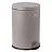 Ведро-контейнер для мусора (урна) с педалью LAIMA "Classic", 20 л, серое, матовое, металл, со съемным внутренним ведром, 604946 Фото 0