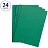 Цветная бумага 500*650мм, Clairefontaine "Etival color", 24л., 160г/м2, темно-зеленый, легкое зерно, 30%хлопка, 70%целлюлоза Фото 0