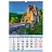 Календарь настенный моноблочный 2024 год Замки мира (32x48 см) Фото 0
