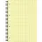 Бизнес-тетрадь Attache Selection А4 80 листов желтая в клетку на спирали (220х298 мм) Фото 0