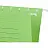 Подвесная папка Attache А4 до 200 листов зеленая (5 штук в упаковке) Фото 1