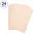 Цветная бумага 500*650мм, Clairefontaine "Etival color", 24л., 160г/м2, бледно-розовый, легкое зерно, 30%хлопка, 70%целлюлоза Фото 0