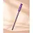 Ручка шариковая Attache Meridian синяя корпус soft touch (серо-фиолетовый корпус, толщина линии 0.35 мм) Фото 3
