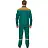 Костюм рабочий летний мужской Арсенал л05-КПК зеленый/оранжевый с СОП (размер 56-58, рост 182-188) Фото 1