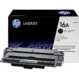 Картридж лазерный HP 16A Q7516A черный оригинальный
