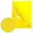 Папка-уголок жесткая А4, желтая, 0,15 мм, BRAUBERG EXTRA, 271705 Фото 4