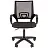 Кресло оператора Helmi HL-M96 R "Airy", спинка сетка черная/сиденье ткань черная, пиастра Фото 0