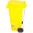 Контейнер для медицинских отходов СЗПИ Инновация класса Б желтый 120 л (с педалью)