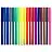 Фломастеры ПИФАГОР, 18 цветов, вентилируемый колпачок, 151091 Фото 0