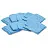 Халат одноразовый голубой на кнопках КОМПЛЕКТ 10 шт., XL, 110 см, резинка, 20 г/м2, СНАБЛАЙН Фото 0