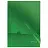 Папка-уголок жесткая, непрозрачная BRAUBERG, зеленая, 0,15 мм, 224881 Фото 1