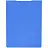 Папка-планшет с зажимом OfficeSpace А4, 1800мкм, пластик (полифом), синий Фото 0