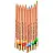 Карандаши цветные Koh-I-Noor Tri-tone 11 цветов круглые с карандашом-блендером Фото 1