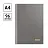 Книга учета OfficeSpace, А4, 96л., клетка, 200*290мм, бумвинил, цвет серый, блок офсетный Фото 0