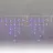 Гирлянда светодиодная уличная Neon-Night Айсикл бахрома синий свет 152 светодиодов (4.8х0.6 м) Фото 0