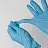 Перчатки смотровые нитриловые CONNECT, голубые, 50 пар (100 штук), размер M (средние), - Фото 2