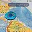Карта мира физическая "Полушария" 101х69 см, 1:37М, интерактивная, европодвес, BRAUBERG, 112375 Фото 4