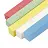 Мел цветной ЮНЛАНДИЯ, набор 25 штук, для рисования на асфальте, квадратный, пластиковое ведро, 227445 Фото 3
