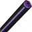 Ручка шариковая Attache Meridian синяя корпус soft touch (черно-фиолетовый корпус, толщина линии 0.35 мм) Фото 2
