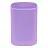 Подставка-стакан СТАММ "Фаворит", пластиковая, квадратная, фиолетовая Фото 0