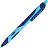 Ручка шариковая автоматическая Attache Selection Sporty синяя корпус soft touch (толщина линии 0.5 мм) Фото 0