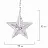 Электрогирлянда-занавес комнатная "Звезды" 3х1 м, 138 LED, мультицветная, 220 V, ЗОЛОТАЯ СКАЗКА, 591339 Фото 4