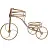 Подставка для цветов Велосипед 2 коричневая (55х25х37 см) Фото 3