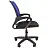 Кресло оператора Helmi HL-M96 R "Airy", спинка сетка синяя/сиденье ткань черная, пиастра Фото 1