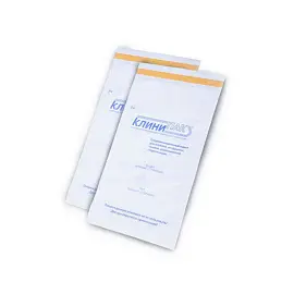 Пакет для стерилизации Клинипак для паровой/воздушной стерилизации 100 x 200 мм самоклеящийся (100 штук в упаковке)