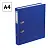 Папка-регистратор OfficeSpace, 50мм, бумвинил, с карманом на корешке, синяя Фото 0