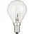 Лампа накаливания Старт 40 Вт E14 шаровидная прозрачная 2750 К теплый белый свет Фото 0