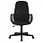 Кресло руководителя Helmi HL-E88, ткань черная, пластик, механизм качания Фото 0