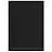 Табличка меловая настольная А5 (14,8x21 см), L-образная, вертикальная, ПВХ, ЧЕРНАЯ, BRAUBERG, 291293 Фото 1