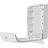 Диспенсер для листовых полотенец Luscan Professional Etalon maxi пластиковый белый Фото 4