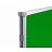 Доска магнитно-меловая 100x300 см трехсекционная зеленая лаковое покрытие Attache Фото 3