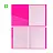 Папка с 40 вкладышами Berlingo "Neon", 24мм, 1000мкм, розовый неон, с внутр. карманом Фото 3