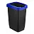 Ведро для мусора Idea Twin 25 л пластик черное/синее (26x33x47 см) Фото 2