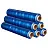 Стрейч-пленка для ручной упаковки синяя вторичное сырье вес 2 кг 20 мкм x 217 м x 500 мм Фото 0