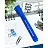 Маркер перманентный полулаковый Attache Economy синий (толщина линии 2-3 мм) круглый наконечник Фото 4