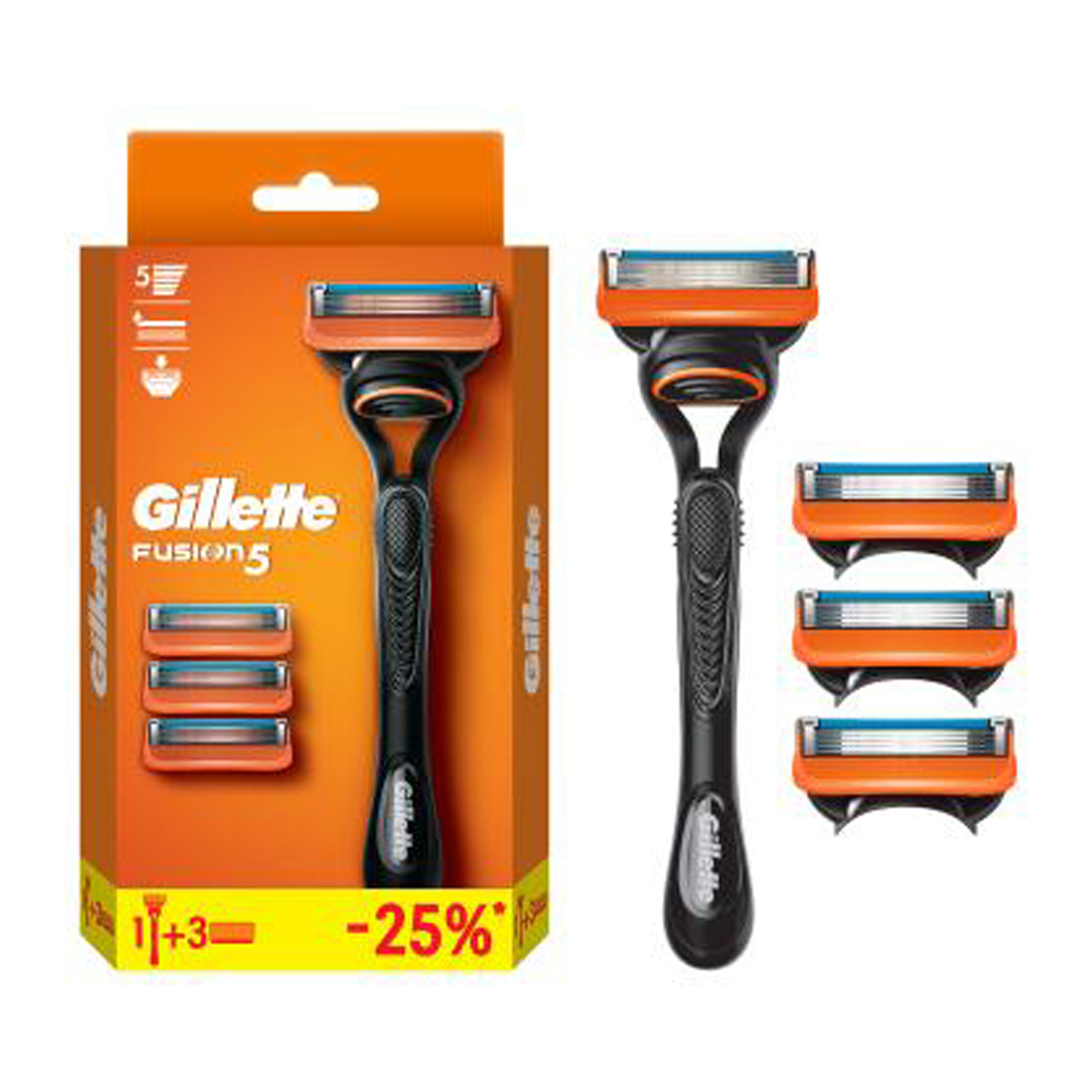 Gillette Fusion 5 Купить Лезвия 8