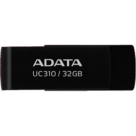 Флешка USB 3.0 32 ГБ Adata UC310 (UC310-32G-RBK)